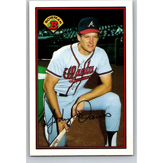 1989 Bowman #270 Jody Davis NM-MT Atlanta Braves Baseball Card Image 1
