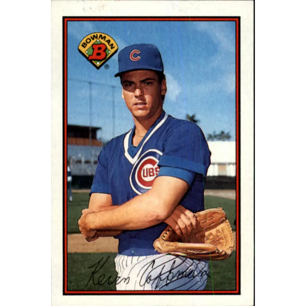 1989 Bowman #282 Kevin Coffman NM-MT Chicago Cubs Baseball Card Image 1