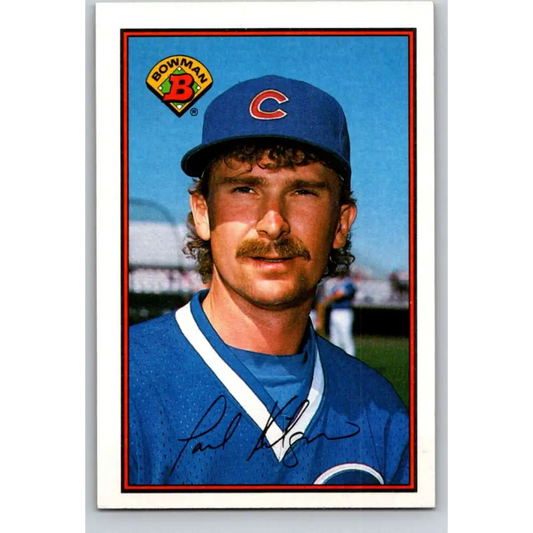 1989 Bowman #285 Paul Kilgus NM-MT Chicago Cubs Baseball Card Image 1