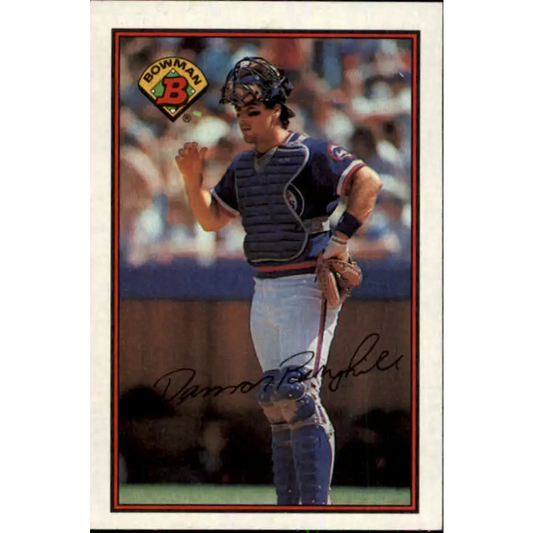 1989 Bowman #288 Damon Berryhill NM-MT Chicago Cubs Baseball Card Image 1