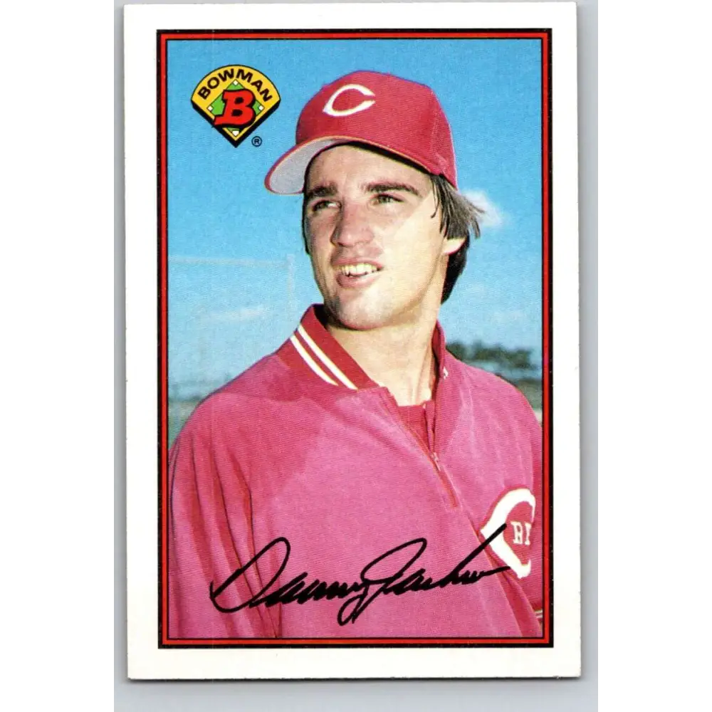 1989 Bowman #304 Danny Jackson NM-MT Cincinnati Reds Baseball Card Image 1
