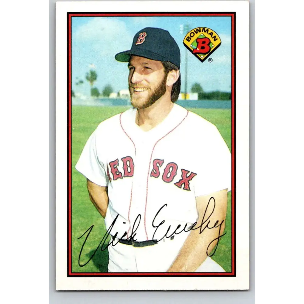1989 Bowman #31 Nick Esasky NM-MT Boston Red Sox Baseball Card Image 1