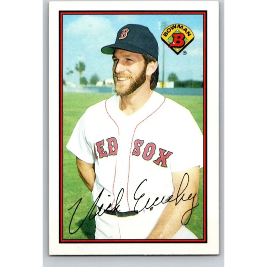 1989 Bowman #31 Nick Esasky NM-MT Boston Red Sox Baseball Card Image 1