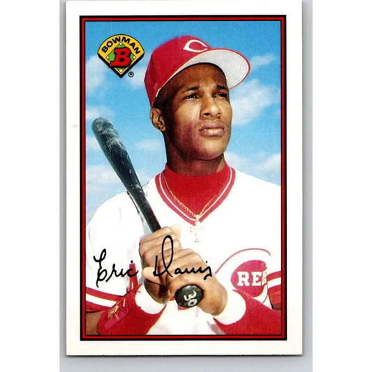 1989 Bowman #316 Eric Davis NM-MT Cincinnati Reds Baseball Card Image 1