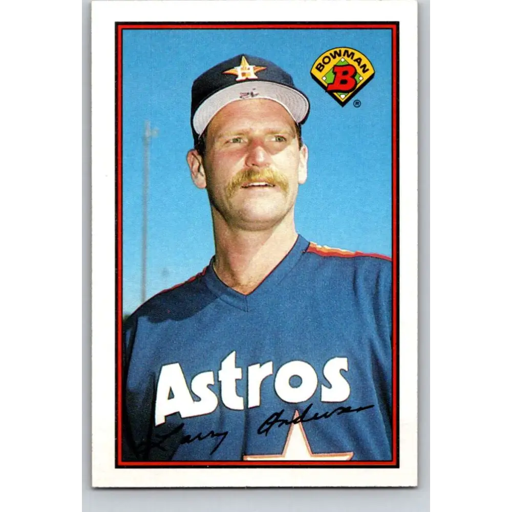 1989 Bowman #325 Larry Andersen NM-MT Houston Astros Baseball Card Image 1