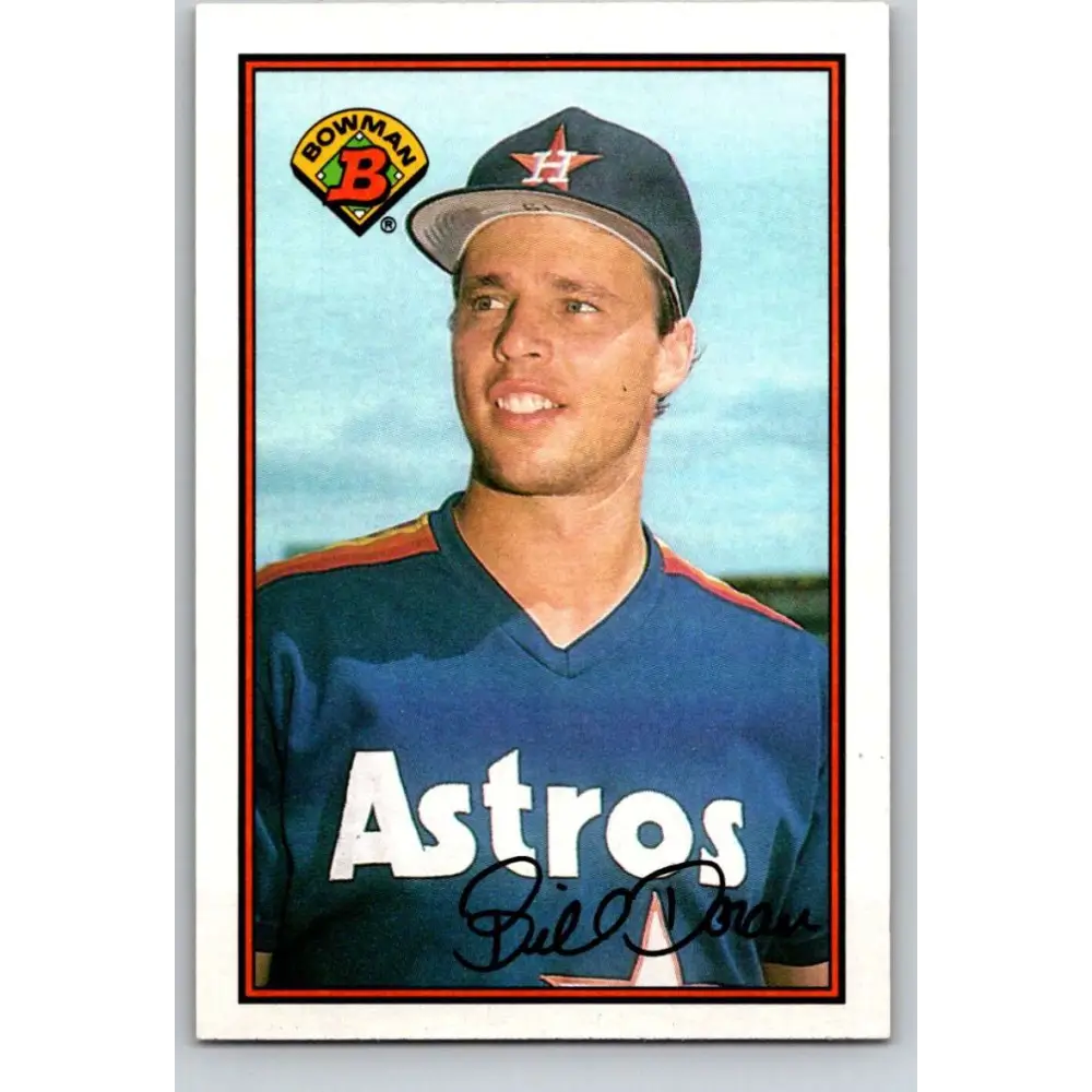 1989 Bowman #329 Bill Doran NM-MT Houston Astros Baseball Card Image 1