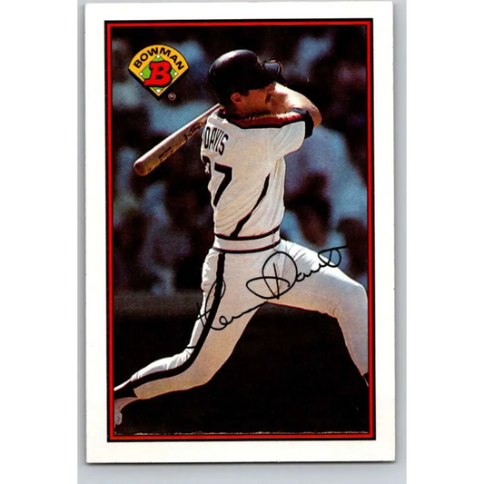1989 Bowman #331 Glenn Davis NM-MT Houston Astros Baseball Card Image 1
