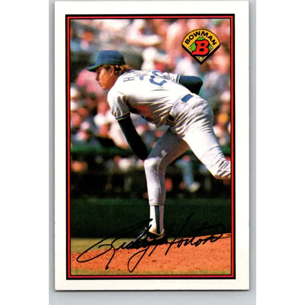 1989 Bowman #338 Ricky Horton NM-MT Los Angeles Dodgers Baseball Card Image 1