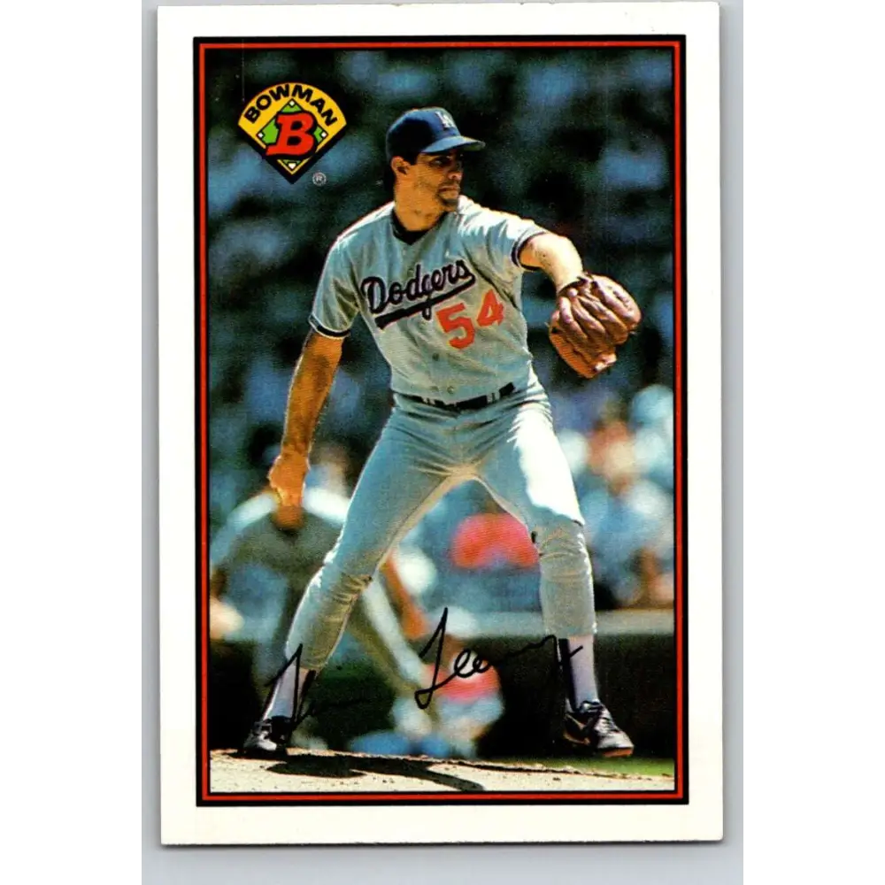 1989 Bowman #339 Tim Leary NM-MT Los Angeles Dodgers Baseball Card Image 1