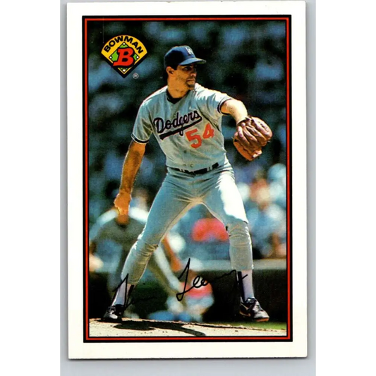 1989 Bowman #339 Tim Leary NM-MT Los Angeles Dodgers Baseball Card Image 1
