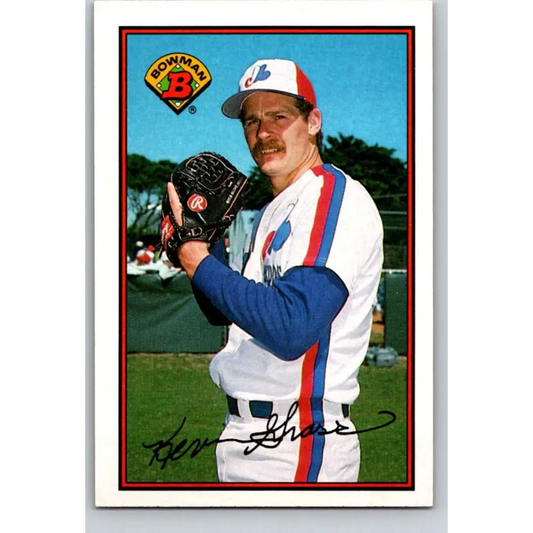 1989 Bowman #355 Kevin Gross NM-MT Montreal Expos Baseball Card Image 1