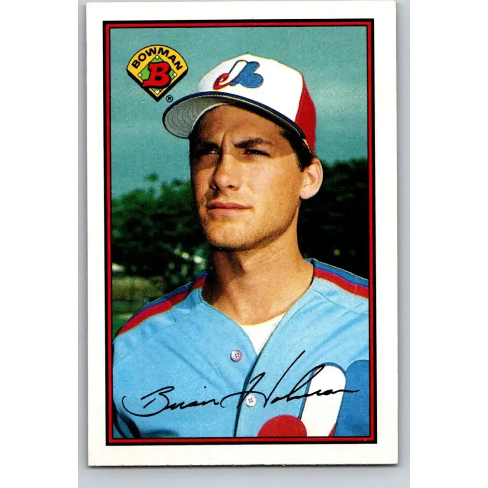 1989 Bowman #357 Brian Holman NM-MT RC Rookie Montreal Expos Baseball Card Image 1