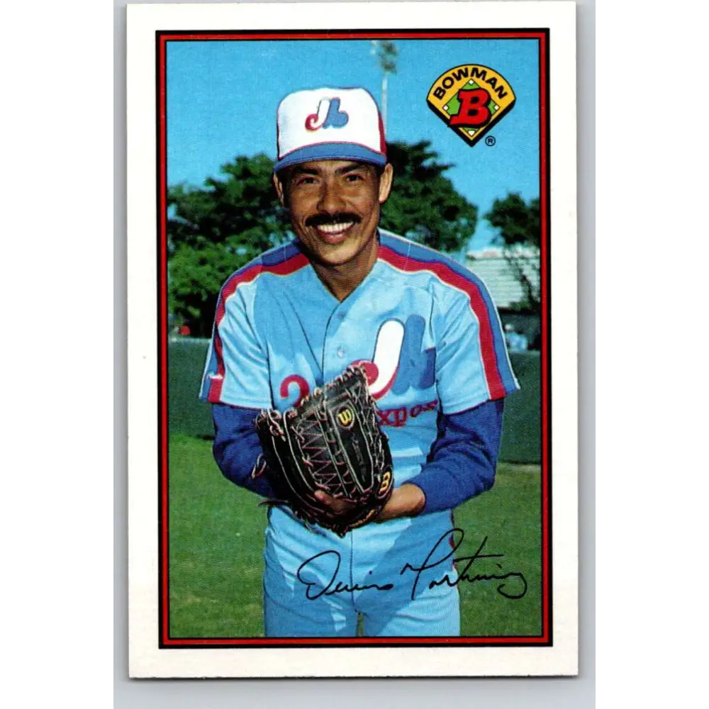 1989 Bowman #359 Dennis Martinez NM-MT Montreal Expos Baseball Card Image 1