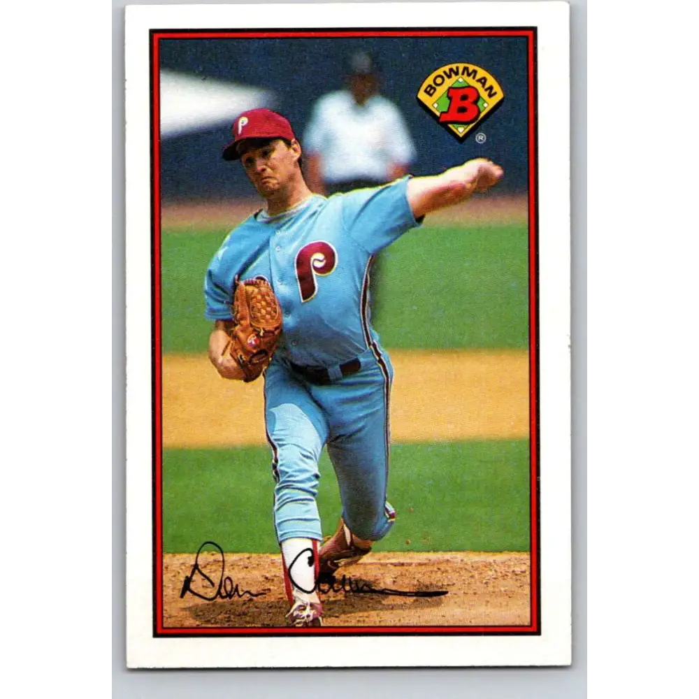 1989 Bowman #392 Don Carman NM-MT Philadelphia Phillies Baseball Card Image 1