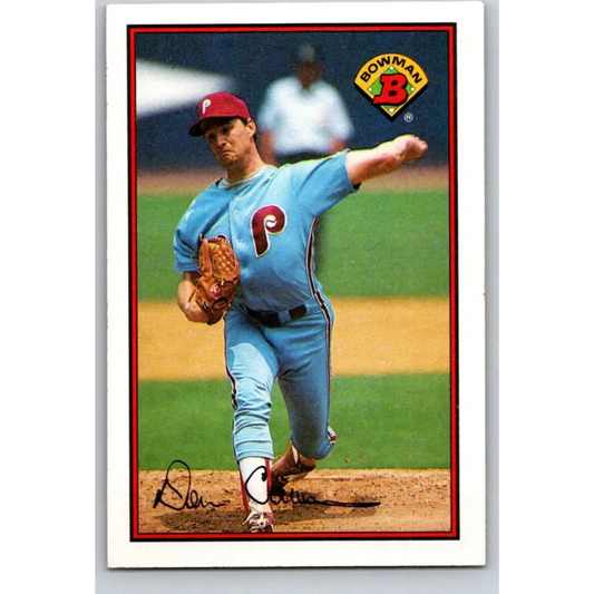 1989 Bowman #392 Don Carman NM-MT Philadelphia Phillies Baseball Card Image 1