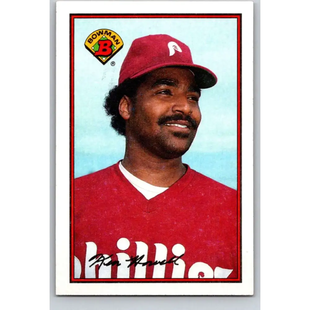 1989 Bowman #394 Ken Howell NM-MT Philadelphia Phillies Baseball Card Image 1