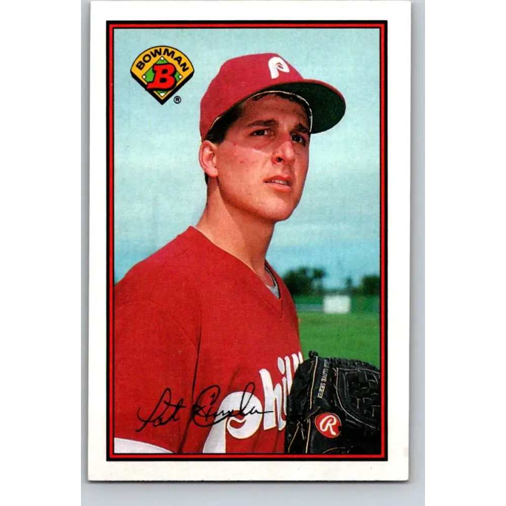 1989 Bowman #398 Pat Combs NM-MT RC Rookie Philadelphia Phillies Baseball Card Image 1