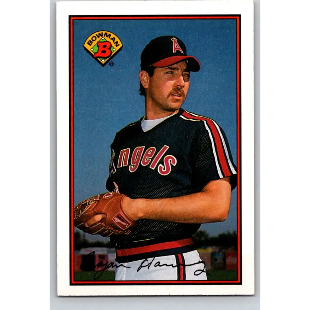 1989 Bowman #40 Bryan Harvey NM-MT RC Rookie California Angels Baseball Card Image 1