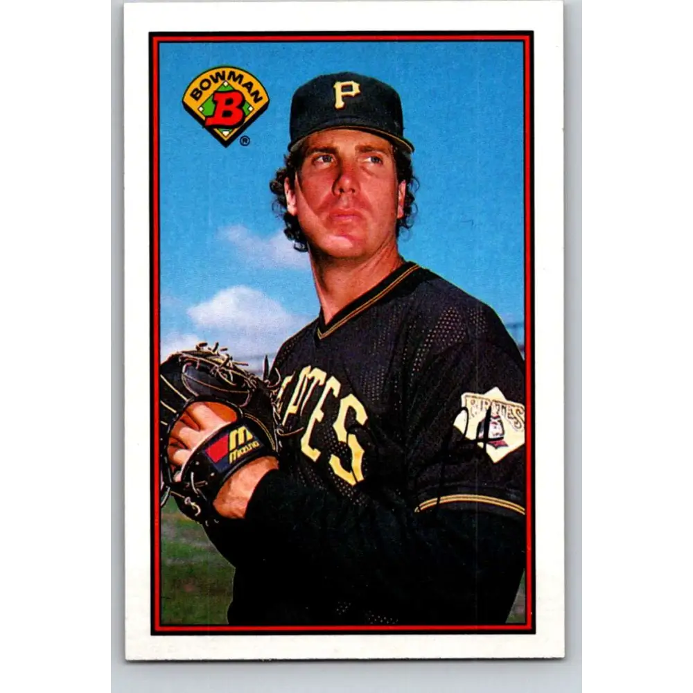 1989 Bowman #411 Jim Gott NM-MT Pittsburgh Pirates Baseball Card Image 1