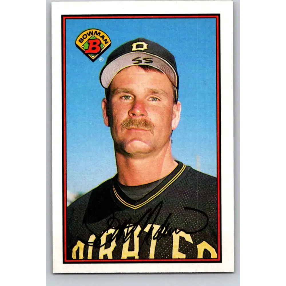 1989 Bowman #412 Scott Medvin NM-MT RC Rookie Pittsburgh Pirates Baseball Card Image 1