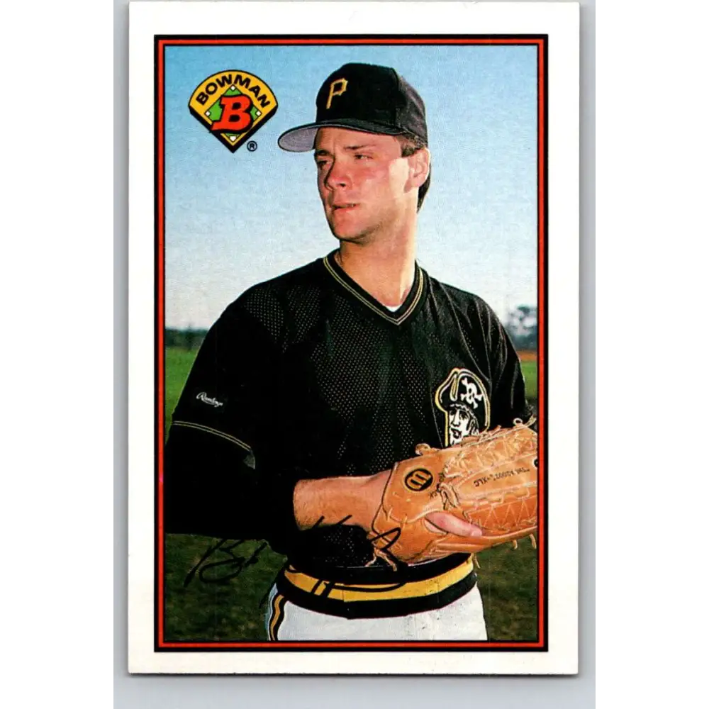 1989 Bowman #414 Bob Kipper NM-MT Pittsburgh Pirates Baseball Card Image 1