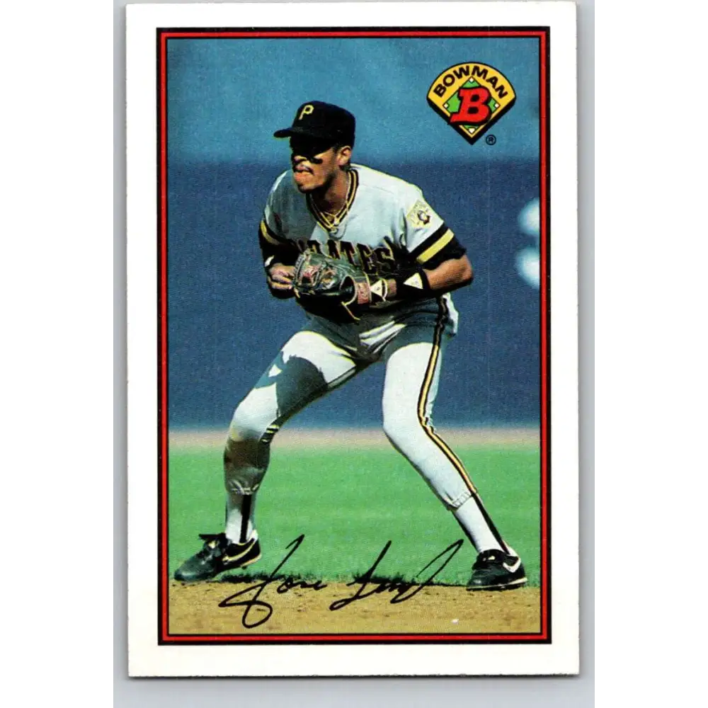 1989 Bowman #421 Jose Lind NM-MT Pittsburgh Pirates Baseball Card Image 1