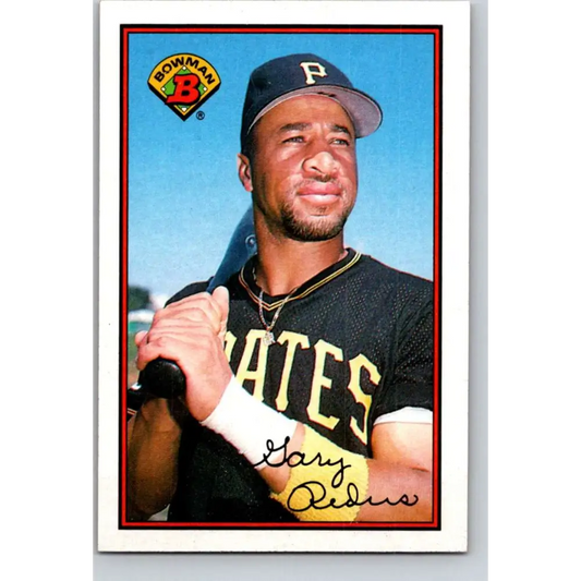 1989 Bowman #425 Gary Redus NM-MT Pittsburgh Pirates Baseball Card Image 1