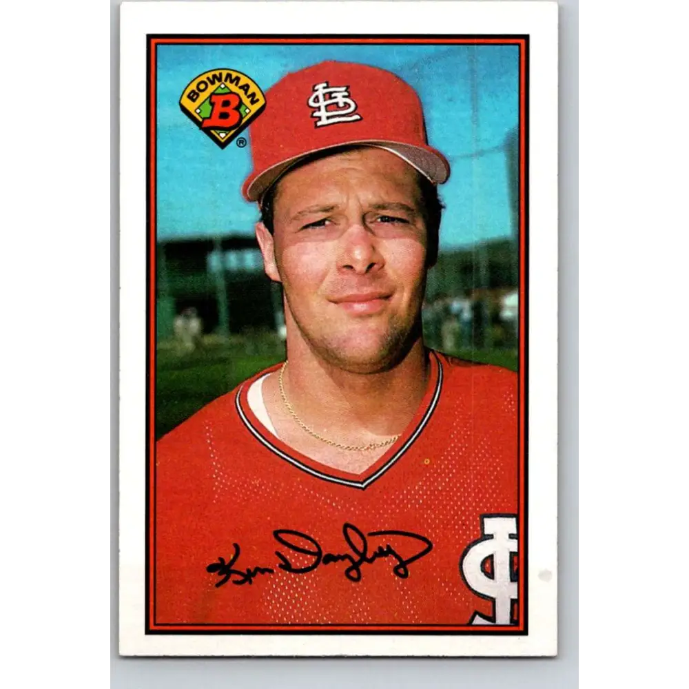 1989 Bowman #428 Ken Dayley NM-MT St. Louis Cardinals Baseball Card Image 1