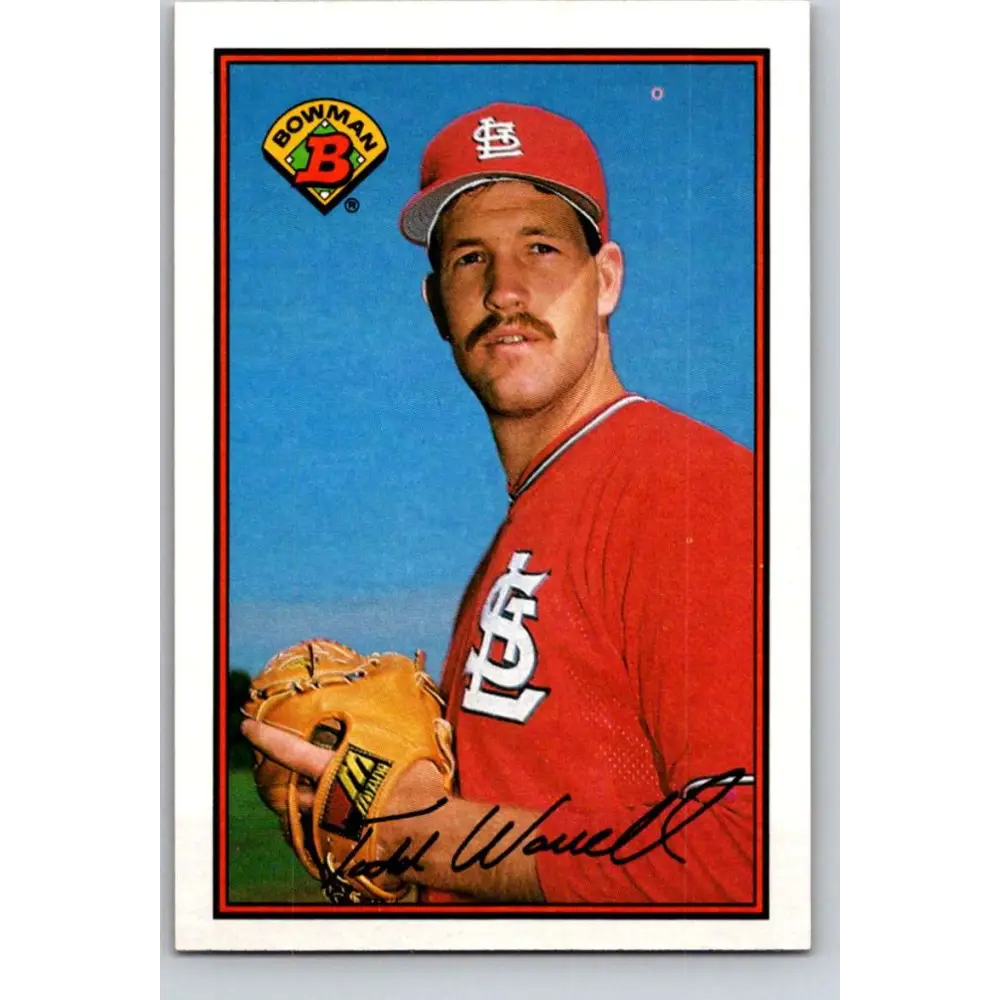 1989 Bowman #429 Todd Worrell NM-MT St. Louis Cardinals Baseball Card Image 1