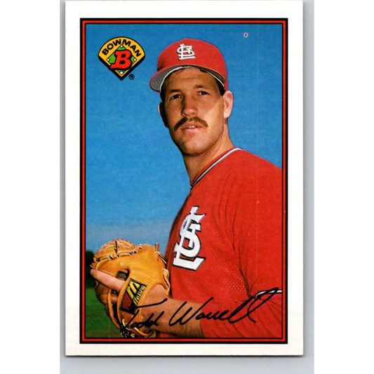 1989 Bowman #429 Todd Worrell NM-MT St. Louis Cardinals Baseball Card Image 1