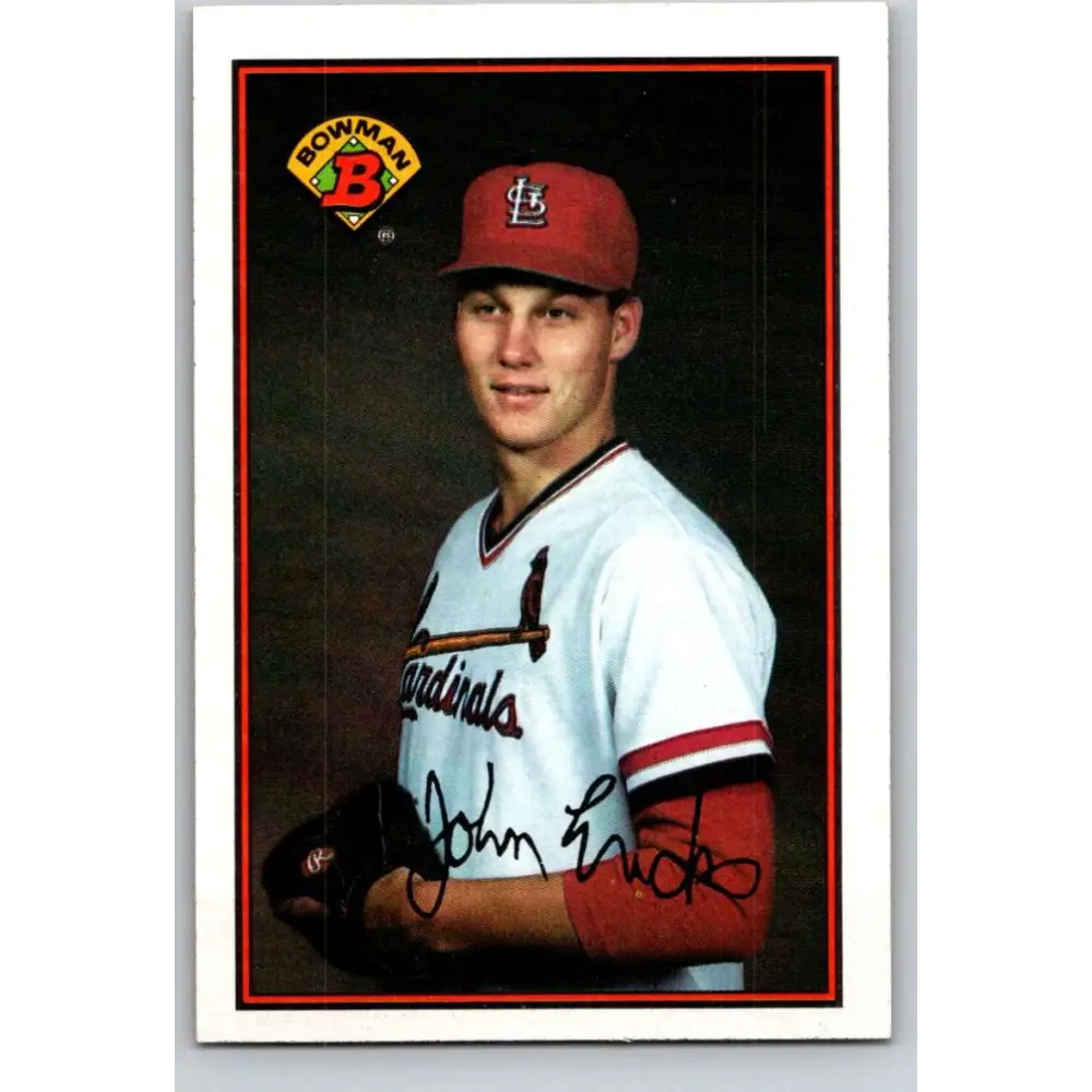 1989 Bowman #433 John Ericks NM-MT RC Rookie St. Louis Cardinals Baseball Card Image 1