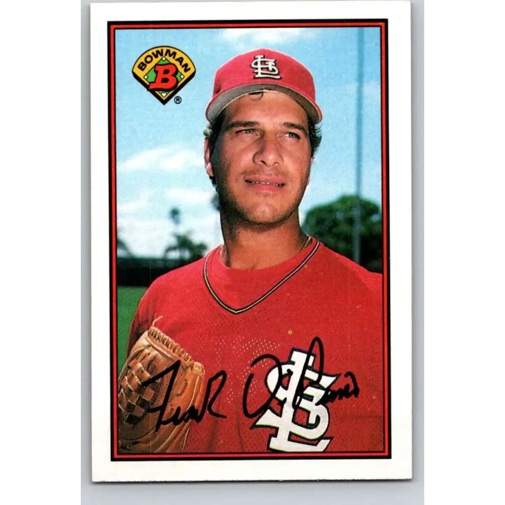 1989 Bowman #434 Frank DiPino NM-MT St. Louis Cardinals Baseball Card Image 1