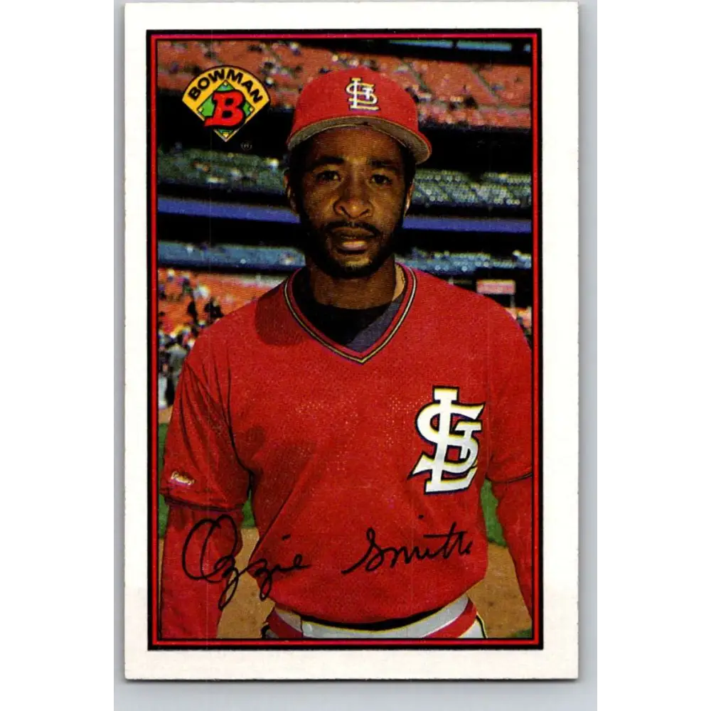 1989 Bowman #436 Ozzie Smith NM-MT St. Louis Cardinals Baseball Card Image 1