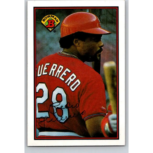 1989 Bowman #440 Pedro Guerrero NM-MT St. Louis Cardinals Baseball Card Image 1