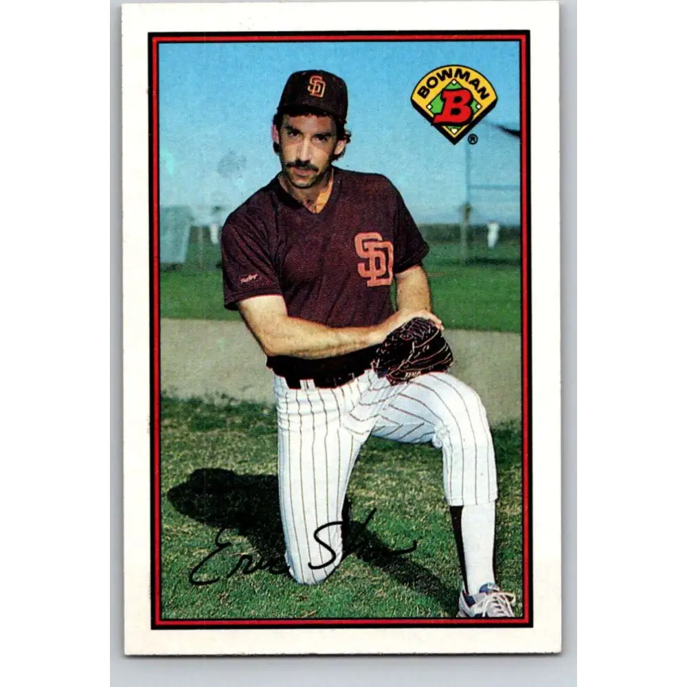 1989 Bowman #446 Eric Show NM-MT San Diego Padres Baseball Card Image 1