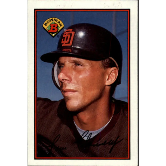 1989 Bowman #457 Tim Flannery NM-MT San Diego Padres Baseball Card Image 1