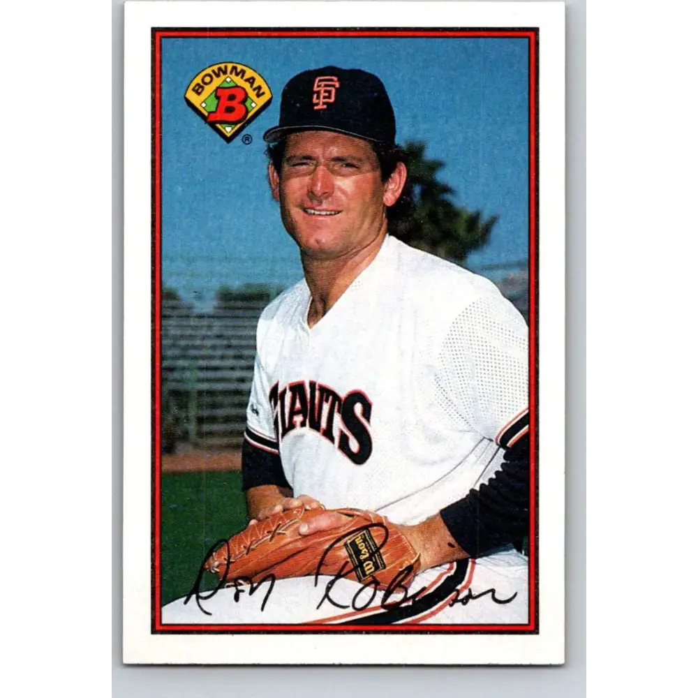 1989 Bowman #463 Don Robinson NM-MT San Francisco Giants Baseball Card Image 1