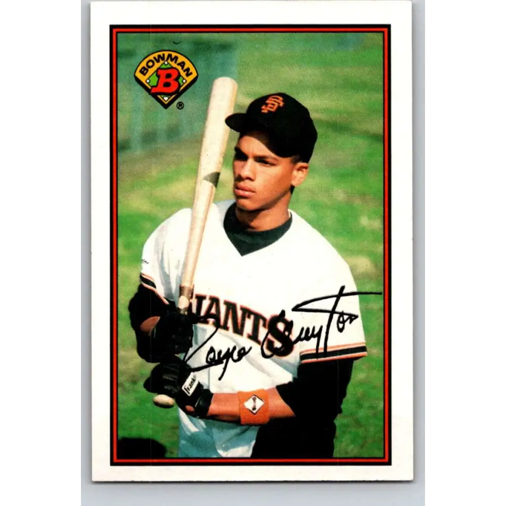 1989 Bowman #472 Royce Clayton NM-MT RC Rookie San Francisco Giants Baseball Card Image 1
