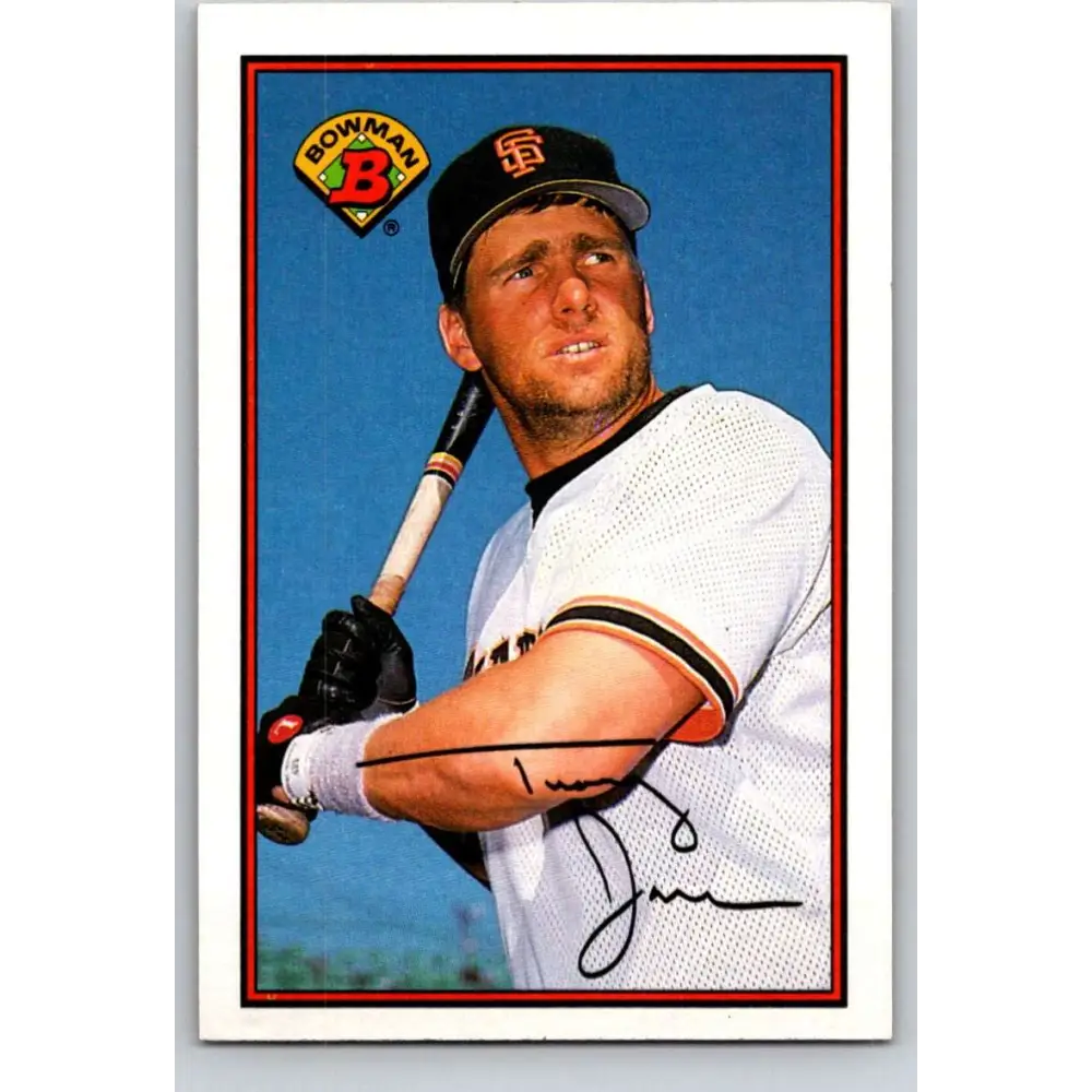 1989 Bowman #479 Tracy Jones NM-MT San Francisco Giants Baseball Card Image 1