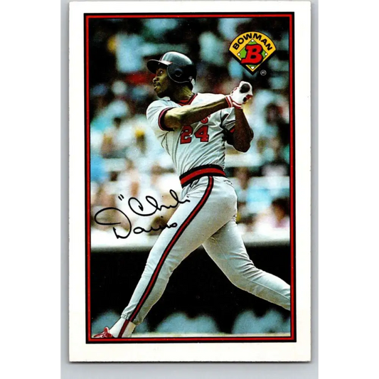 1989 Bowman #50 Chili Davis NM-MT California Angels Baseball Card Image 1