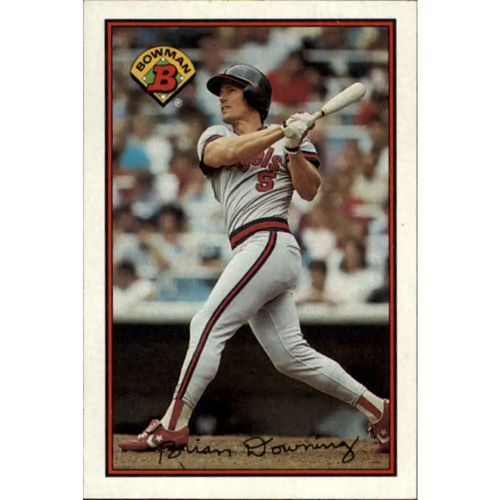 1989 Bowman #53 Brian Downing NM-MT California Angels Baseball Card Image 1