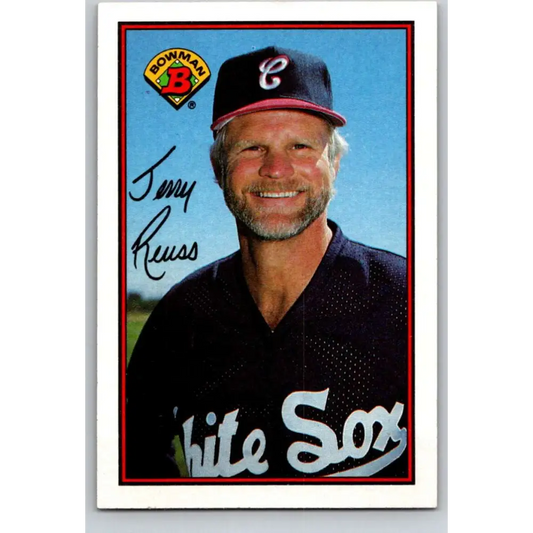 1989 Bowman #57 Jerry Reuss NM-MT Chicago White Sox Baseball Card Image 1