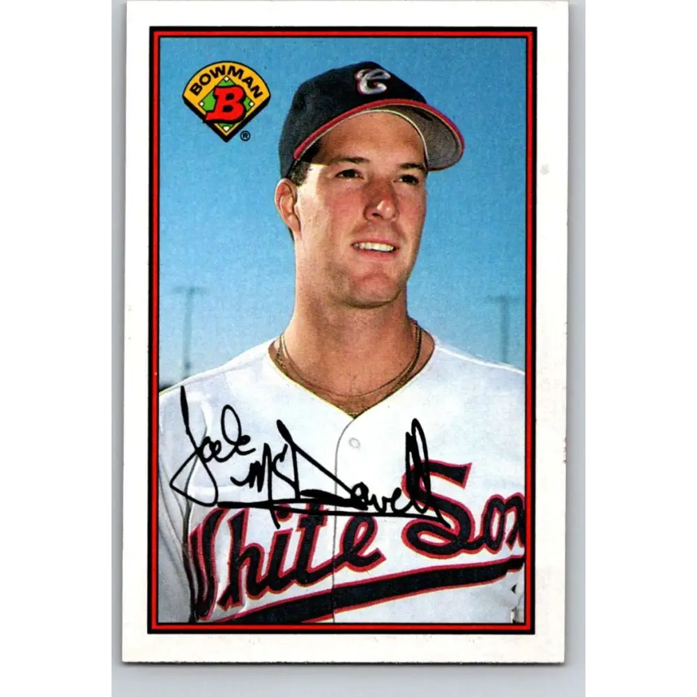 1989 Bowman #61 Jack McDowell NM-MT Chicago White Sox Baseball Card Image 1