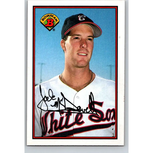 1989 Bowman #61 Jack McDowell NM-MT Chicago White Sox Baseball Card Image 1