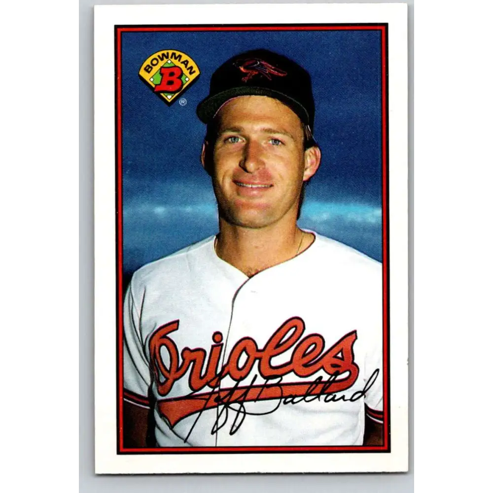 1989 Bowman #7 Jeff Ballard NM-MT Baltimore Orioles Baseball Card Image 1