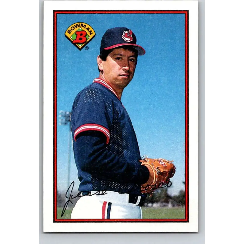 1989 Bowman #81 Jesse Orosco NM-MT Cleveland Indians Baseball Card Image 1