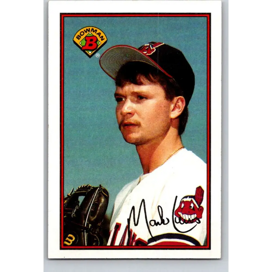 1989 Bowman #87 Mark Lewis NM-MT RC Rookie Cleveland Indians Baseball Card Image 1