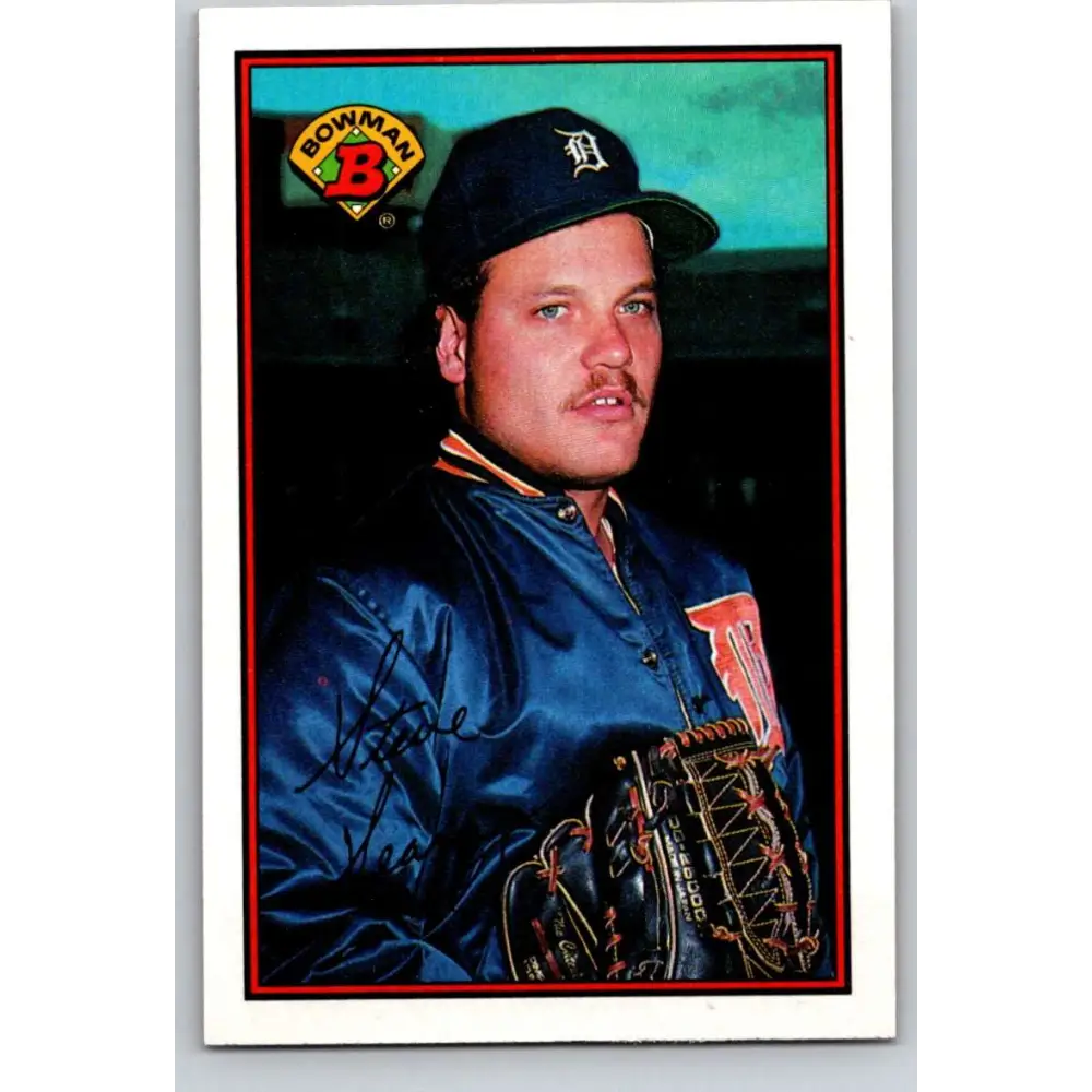 1989 Bowman #95 Steve Searcy NM-MT Detroit Tigers Baseball Card Image 1