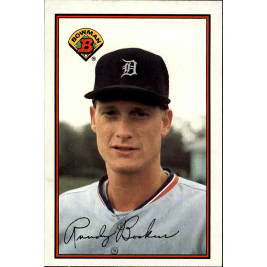 1989 Bowman #96 Randy Bockus NM-MT Detroit Tigers Baseball Card Image 1