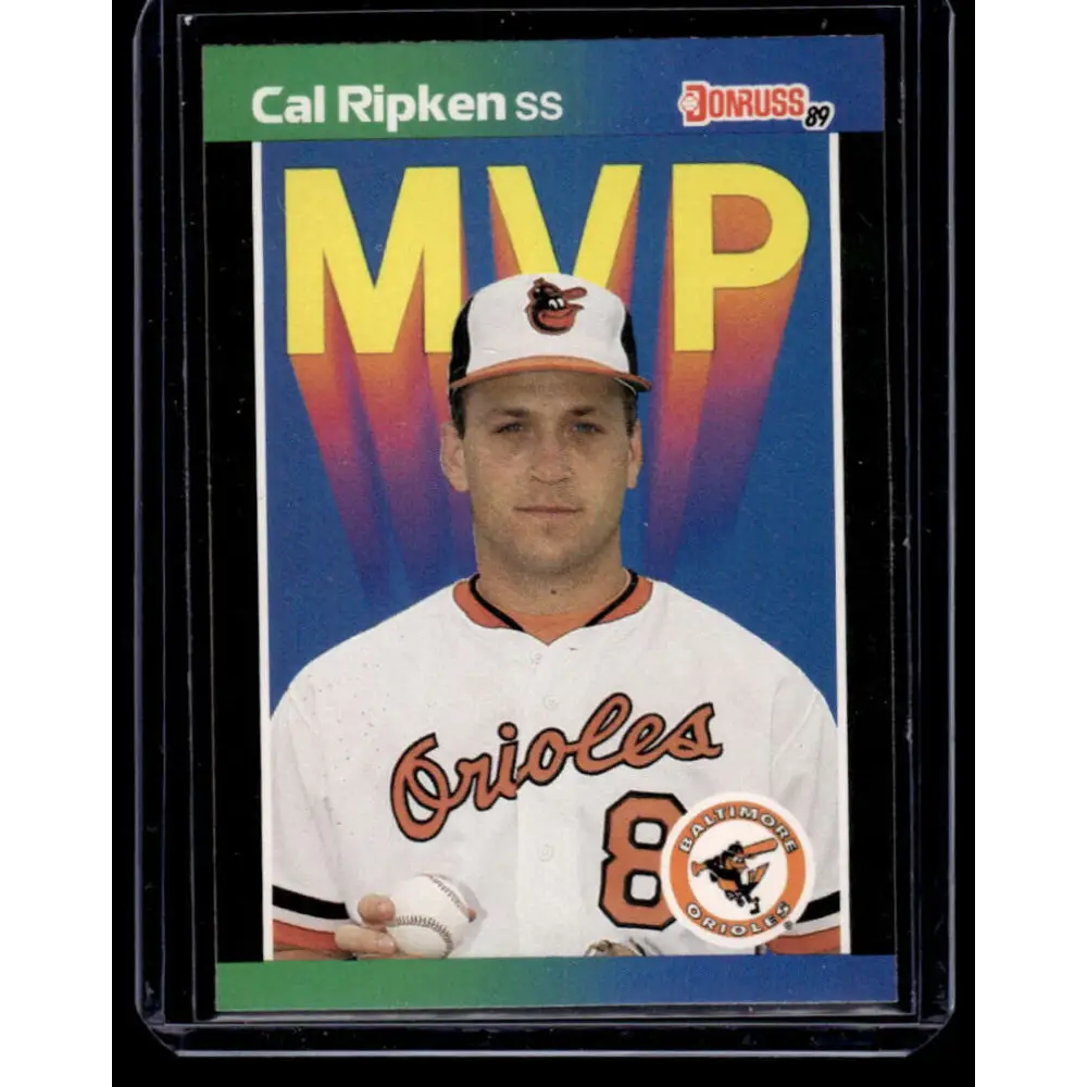 1989 Classic Travel #56 Cal Ripken Jr. Baltimore Orioles NM-MT Baseball Card Image 1